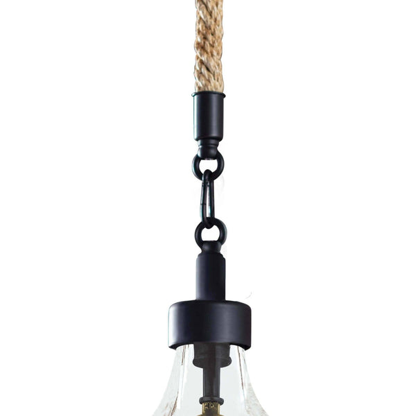 Demi John 10" One Light Small Pendant, Clear