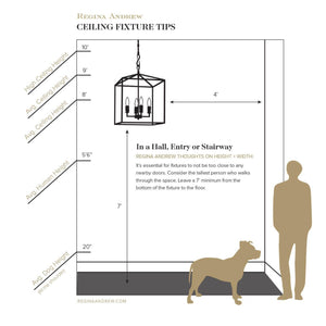 Alice Porcelain Flower 24" Four Lights Chandelier, Gold Leaf