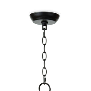 Billie Concrete 25" Three Lights Large Pendant, White