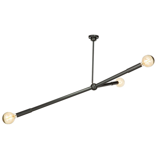 Talon 51" Three Lights Chandelier, Oil Rubbed Bronze
