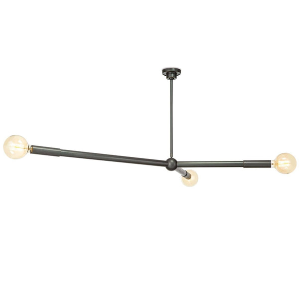 Talon 51" Three Lights Chandelier, Oil Rubbed Bronze