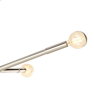 Talon 51" Three Lights Chandelier, Polished Nickel