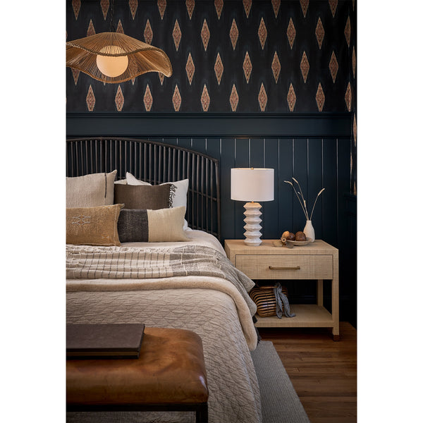 Provence Café 31" One Light Large Pendant, Natural