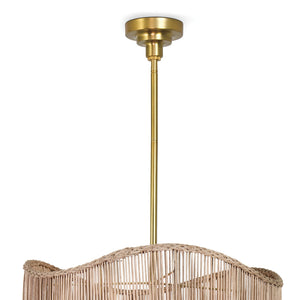 Nimes 22" One Light Pendant, Natural