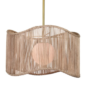 Nimes 22" One Light Pendant, Natural