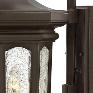 Sentry 12" Four Lights Large Wall Mount Lantern, Oil Rubbed Bronze