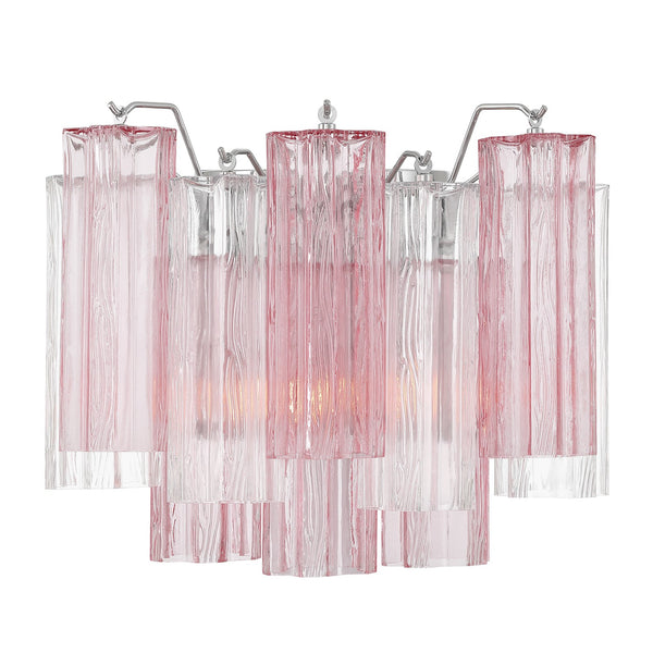 Adler 14.5" Two Light Wall Sconce, Polished Chrome