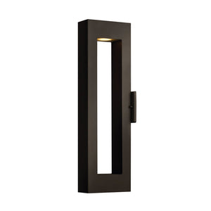 Draco 3" Large Wall Mount Lantern, Bronze