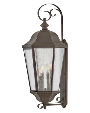Dorado 15" Four Lights Extra Large Wall Mount Lantern, Oil Rubbed Bronze