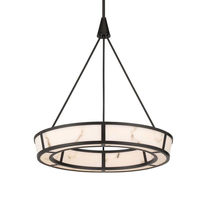 Ravello 24" Chandelier, Dark Bronze