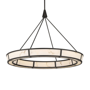 Ravello 36.25" Chandelier, Dark Bronze