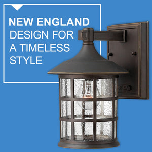 Fjord 6" One Light Small Wall Mount Lantern, Oil Rubbed Bronze