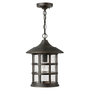 Fjord 10" One Light Medium Hanging Lantern, Oil Rubbed Bronze