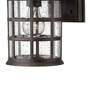 Fjord 8" One Light Small Wall Mount Lantern, Oil Rubbed Bronze