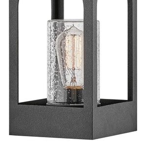 Mantle 6" One Light Medium Wall Mount Lantern, Distressed Zinc