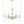 Maison Parisienne 28'' Six Light Chandelier, Antique White Alt 5.jpg