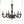 Maison Parisienne 28'' Six Light Chandelier, Venetian Bronze - Alternate Product Image 1.jpg