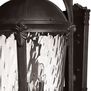 Oculus 14" Six Lights Double XL Wall Mount Lantern, Black