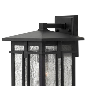 Hearth 9" One Light Medium Wall Mount Lantern, Museum Black