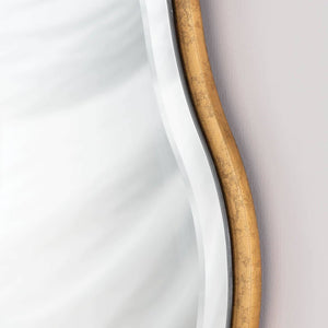 Candice 42" Mirror, Gold Leaf