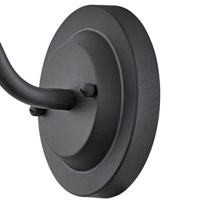 Monolith 12" One Light Small Gooseneck Barn Light, Museum Black