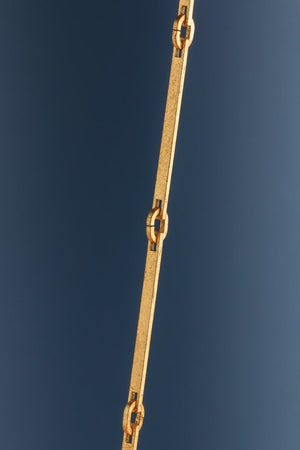Fenara 36" Six Lights Pendant, Vintage Gold Leaf