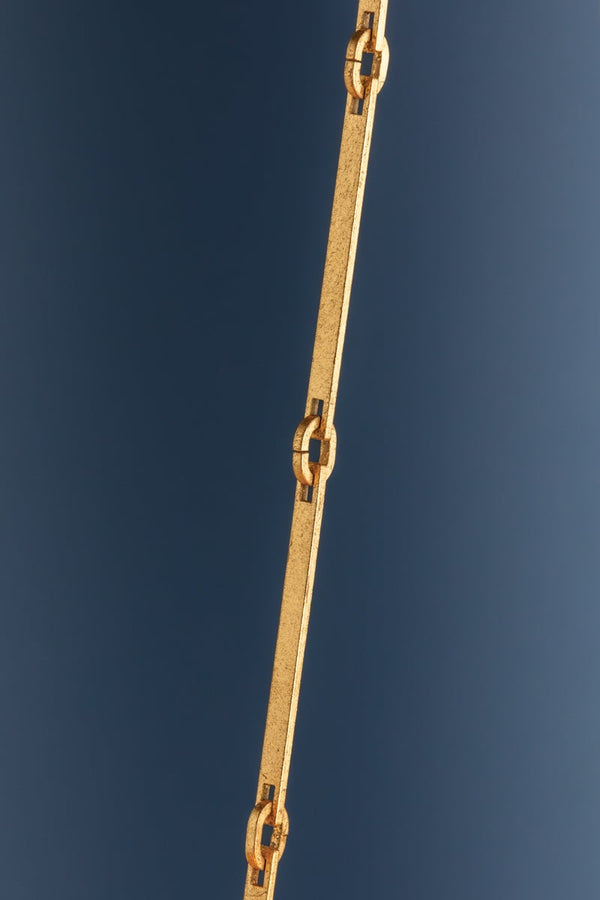 Fenara 36" Six Lights Pendant, Vintage Gold Leaf