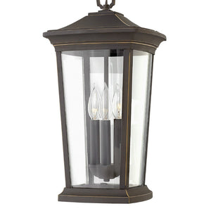 Cobalt 10" Three Lights Medium Hanging Lantern, Oil Rubbed Bronze
