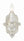 Maison Parisienne 6.25'' One Light Crystal Wall Sconce, Antique White Hand Cut Crystal Alt 4.jpg