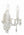 Maison Parisienne 10'' Two Light Crystal Wall Sconce, Antique White Hand Cut Crystal Alt 5.jpg