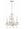 Maison Parisienne 13.5'' Four Light Mini Crystal Chandelier, Antique White Hand Cut Crystal - Main Product Image.jpg