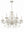 Maison Parisienne 28'' Six Light Crystal Chandelier, Antique White Hand Cut Crystal - Alternate Product Image 3.jpg