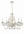 Maison Parisienne 28'' Six Light Crystal Chandelier, Antique White Hand Cut Crystal Alt 4.jpg