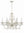Maison Parisienne 28'' Six Light Crystal Chandelier, Antique White Hand Cut Crystal Alt 5.jpg