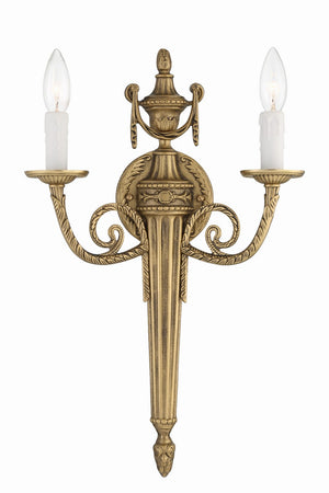 Gild 12.5'' Two Light Wall Sconce, Matte Brass - Main Product Image.jpg