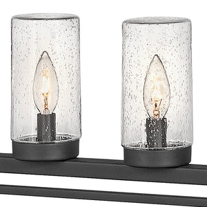 Proxy 40" Six Lights Medium Six Light Linear, Museum Black