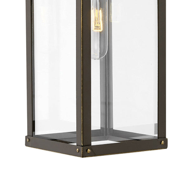 Porter 6" One Light Medium Wall Mount Lantern, Oil Rubbed Bronze