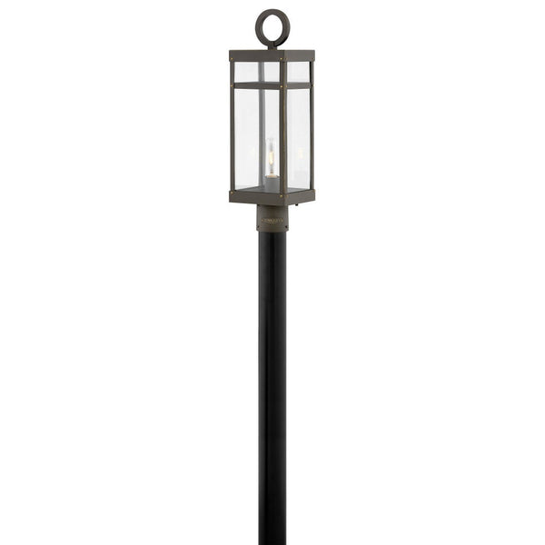 Porter 6" One Light Large Post Top or Pier Mount Lantern, Oil Rubbed Bronze