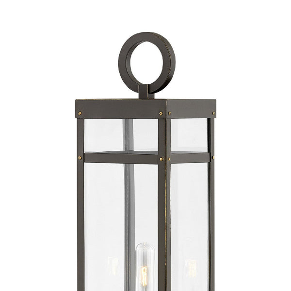 Porter 6" One Light Large Post Top or Pier Mount Lantern, Oil Rubbed Bronze