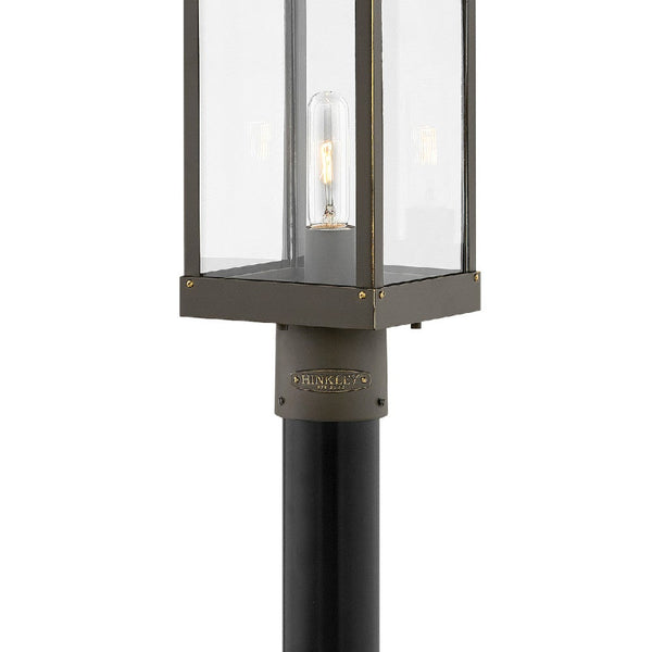 Porter 6" One Light Large Post Top or Pier Mount Lantern, Oil Rubbed Bronze