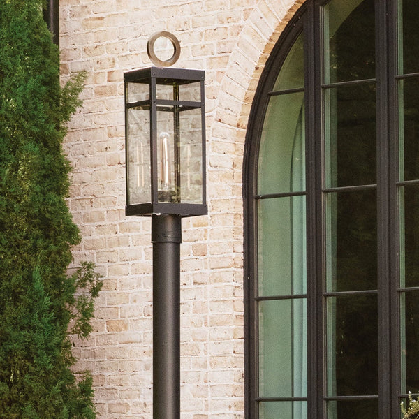 Porter 6" One Light Large Post Top or Pier Mount Lantern, Oil Rubbed Bronze