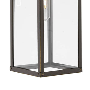 Porter 6" One Light Large Wall Mount Lantern, Oil Rubbed Bronze