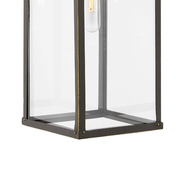 Porter 7" One Light Large Wall Mount Lantern, Oil Rubbed Bronze