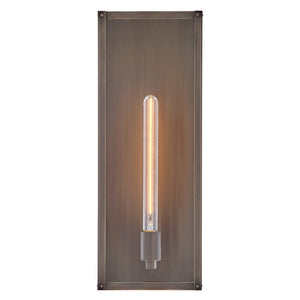 Kona 7" One Light Medium Wall Mount Lantern, Burnished Bronze