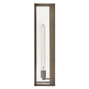 Kona 6" One Light Large Wall Mount Lantern, Burnished Bronze