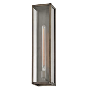 Kona 6" One Light Large Wall Mount Lantern, Burnished Bronze