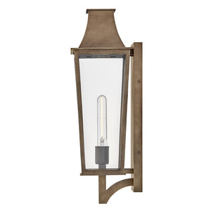 Alloy 7" One Light Large Wall Mount Lantern, Burnished Bronze