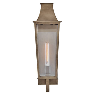 Alloy 7" One Light Large Wall Mount Lantern, Burnished Bronze