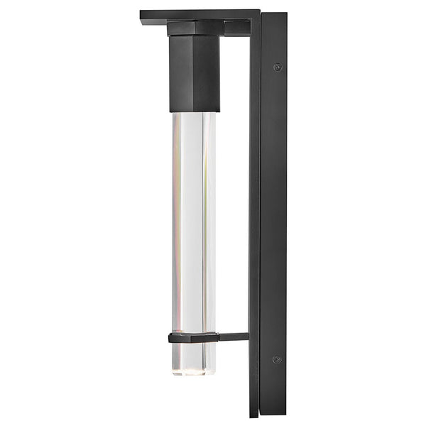 Cecily 5" Medium Wall Mount Lantern, Black