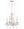 Maison Parisienne 13.5'' Four Light Mini Crystal Chandelier, Antique White Rose Hand Cut Crystal - Main Product Image.jpg